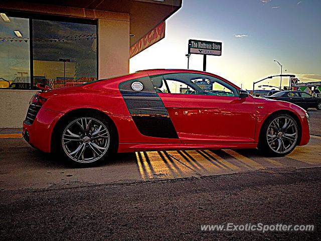 Audi R8 spotted in El Paso, Texas