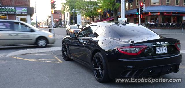 Maserati GranTurismo spotted in Québec, Canada