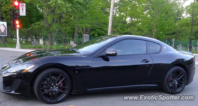 Maserati GranTurismo spotted in Québec, Canada