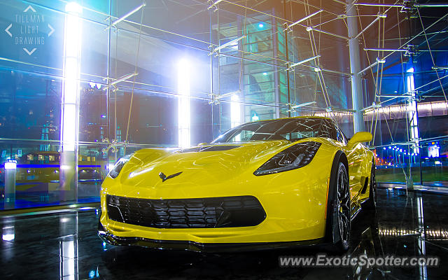 Chevrolet Corvette Z06 spotted in Detroit, Michigan