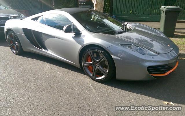 Mclaren MP4-12C spotted in Melbourne, Australia