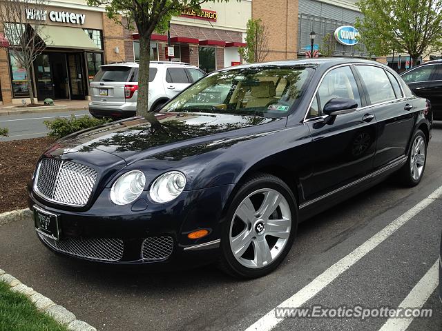 Bentley Flying Spur spotted in Center valley, Pennsylvania