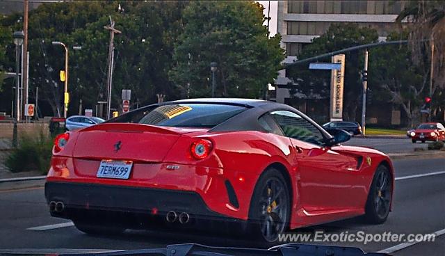 Ferrari 599GTO spotted in Westwood, California