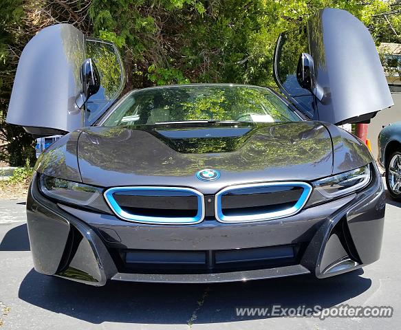 BMW I8 spotted in Lake Arrowhead, California