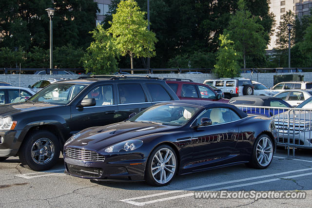 Aston Martin DBS spotted in Atlanta, Georgia