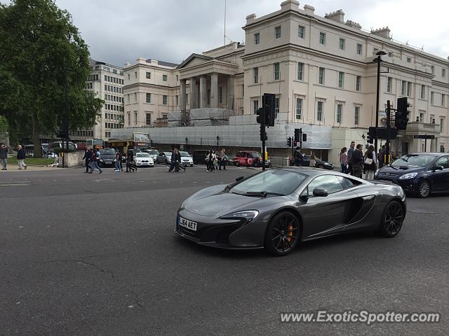 Mclaren 650S spotted in London, United Kingdom