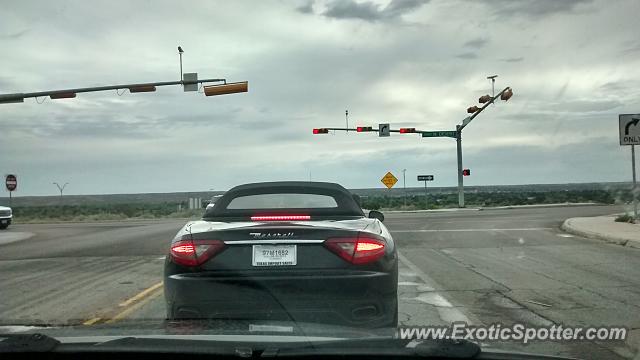 Maserati GranCabrio spotted in El Paso, Texas