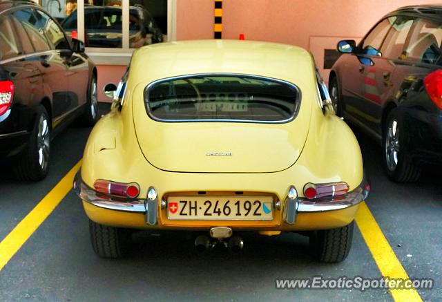 Jaguar E-Type spotted in Zurich, Switzerland