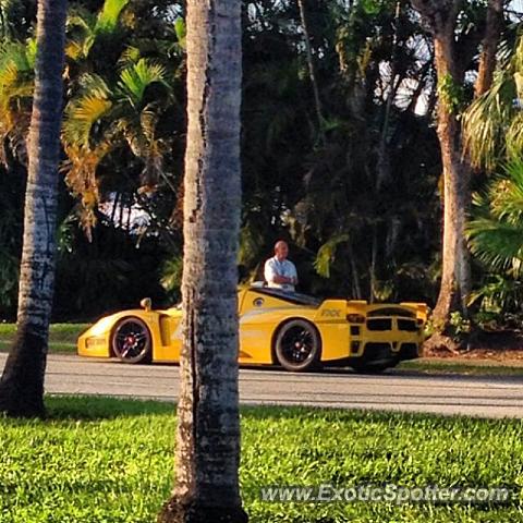 Ferrari FXX spotted in Fort Lauderdale, Florida