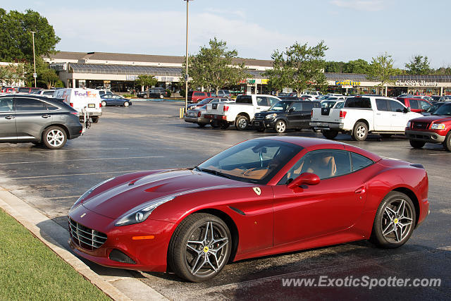Ferrari California spotted in Huntsville, Alabama