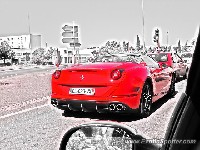 Ferrari California spotted in Avignon, France