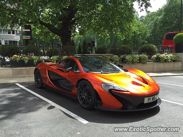 Mclaren P1 spotted in London, United Kingdom