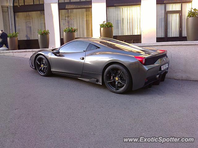 Ferrari 458 Italia spotted in Zagreb, Croatia
