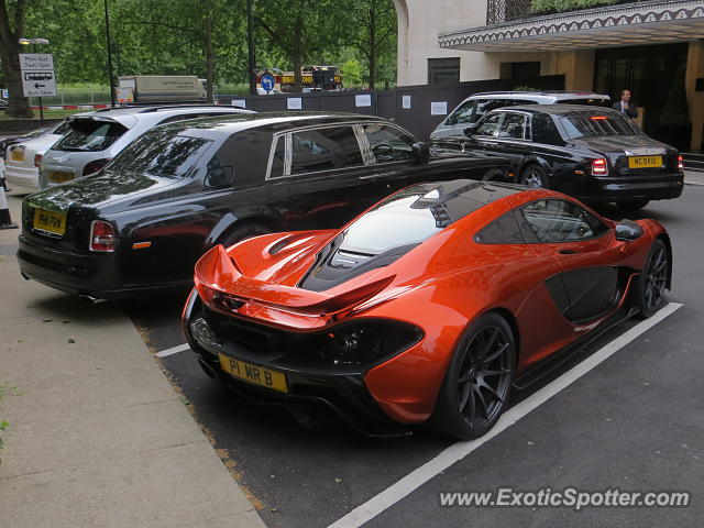 Mclaren P1 spotted in London, United Kingdom