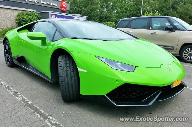 Lamborghini Huracan spotted in Esch / Alzette, Luxembourg