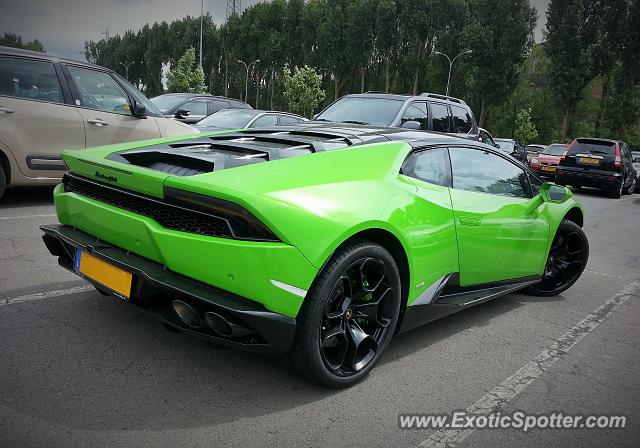 Lamborghini Huracan spotted in Esch / Alzette, Luxembourg