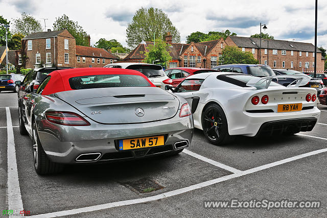 Mercedes SLS AMG spotted in York, United Kingdom