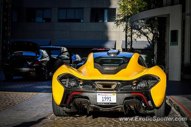 Mclaren P1 spotted in Beverly Hills, California