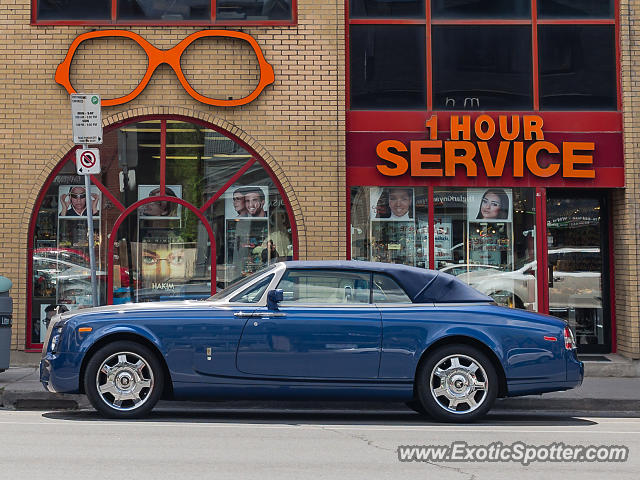 Rolls-Royce Phantom spotted in Toronto, On, Canada