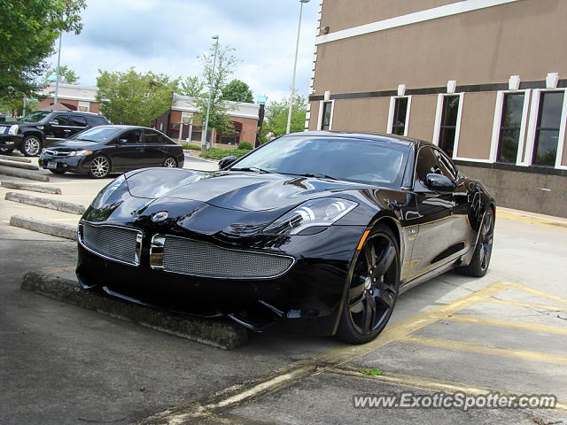 Fisker Karma spotted in Atlanta, Georgia