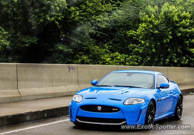 Jaguar XKR-S spotted in Indianapolis, Indiana