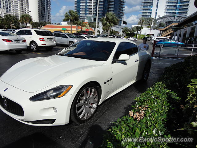 Maserati GranTurismo spotted in Miami, Florida