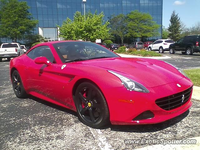 Ferrari California spotted in Palatine, Illinois