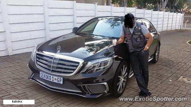 Mercedes S65 AMG spotted in Sandton, South Africa