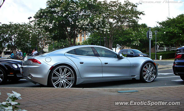 Fisker Karma spotted in Charlotte, North Carolina