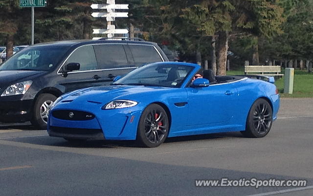 Jaguar XKR-S spotted in Park Rapids, Minnesota