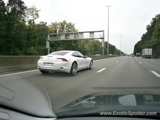 Fisker Karma spotted in Leuven, Belgium