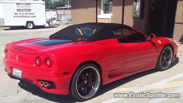 Ferrari 360 Modena spotted in Los Angeles, California