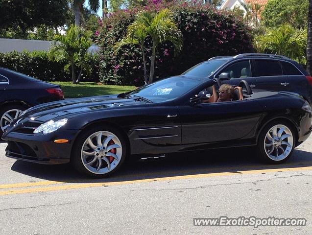 Mercedes SLR spotted in Naples, Florida