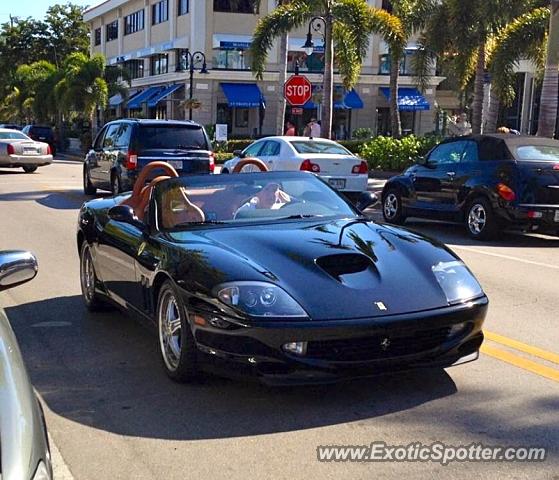 Ferrari 550 spotted in Naples, Florida