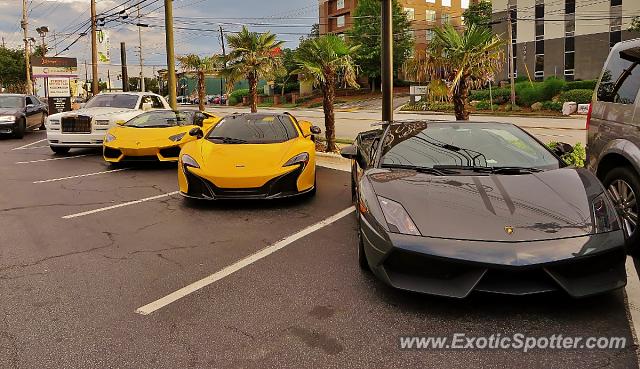 Lamborghini Aventador spotted in Atlanta, Georgia