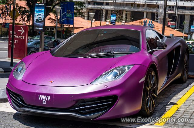 Mclaren MP4-12C spotted in Kuala Lumpur, Malaysia