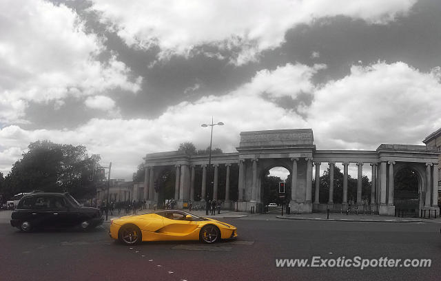 Ferrari LaFerrari spotted in London, United Kingdom