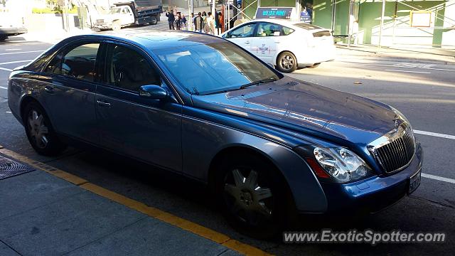 Mercedes Maybach spotted in San Francisco, California
