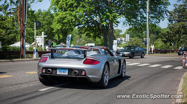 Porsche Carrera GT spotted in Greenwich, Connecticut