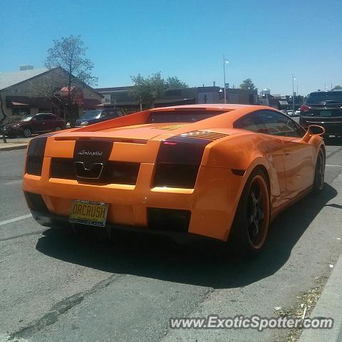 Lamborghini Gallardo spotted in Albuquerque, United States