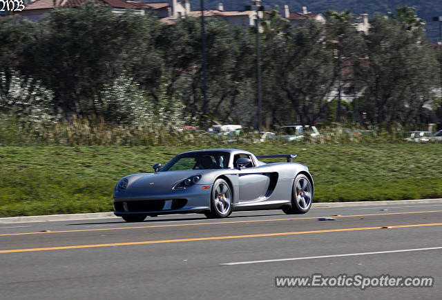 Porsche Carrera GT spotted in Newport Beach, California