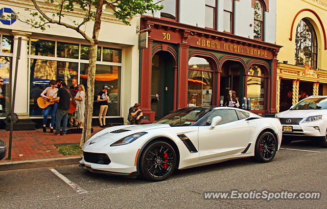 Chevrolet Corvette Z06 spotted in Red Bank, New Jersey