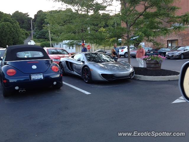 Mclaren MP4-12C spotted in Watkins Glen, New York