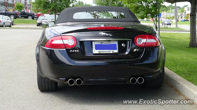 Jaguar XKR spotted in Québec, Canada