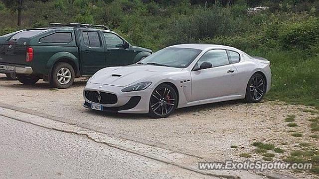 Maserati GranTurismo spotted in Pula, Croatia