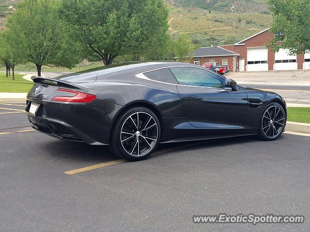 Aston Martin Vanquish spotted in Cedar Hills, Utah