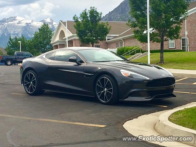 Aston Martin Vanquish spotted in Cedar Hills, Utah