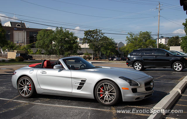 Mercedes SLS AMG spotted in Huntsville, Alabama