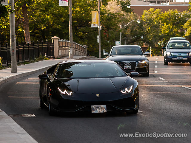 Lamborghini Huracan spotted in Toronto, On, Canada