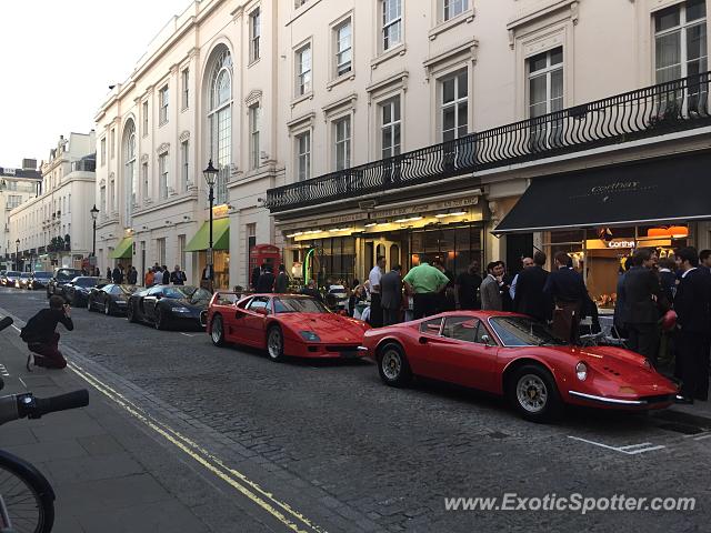 Ferrari F40 spotted in London, United Kingdom